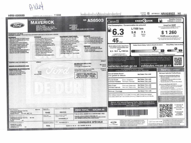 2022 Ford Maverick - Image 11