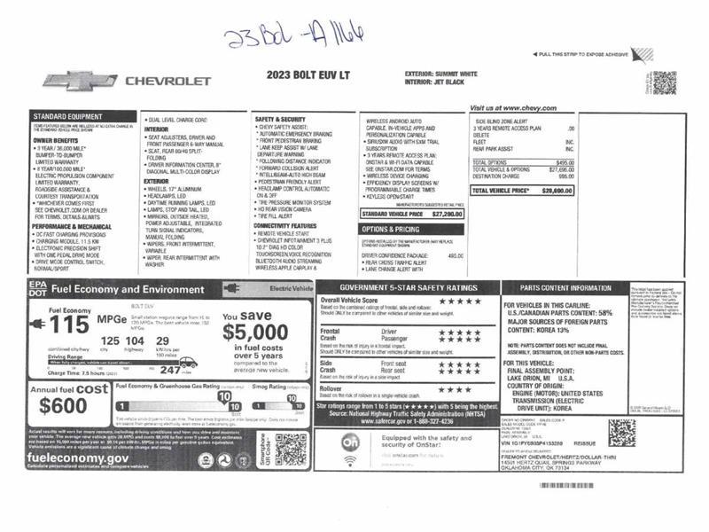2023 Chevrolet Bolt - Image 10