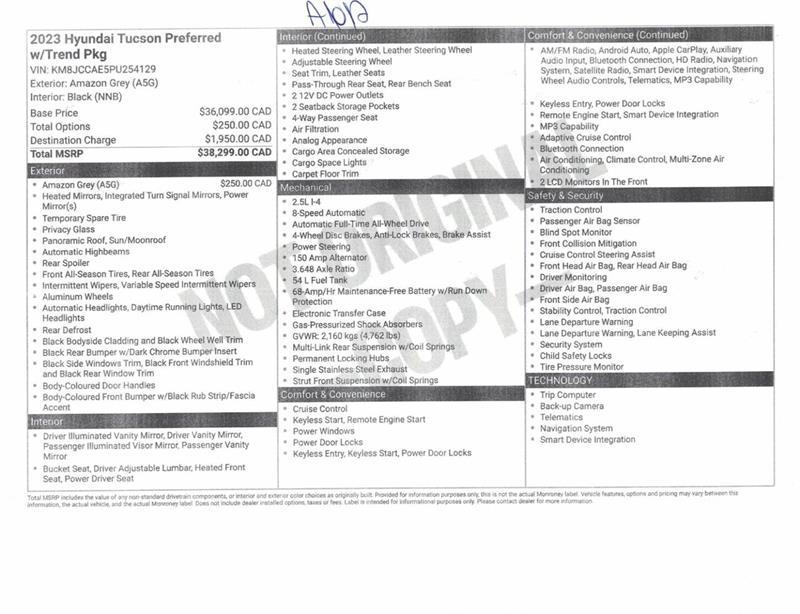 2023 Hyundai Tucson - Image 20