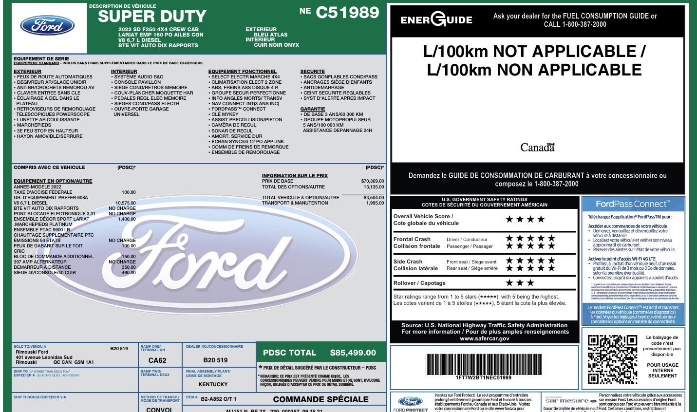 Ford Super Duty F-250 SRW 2022