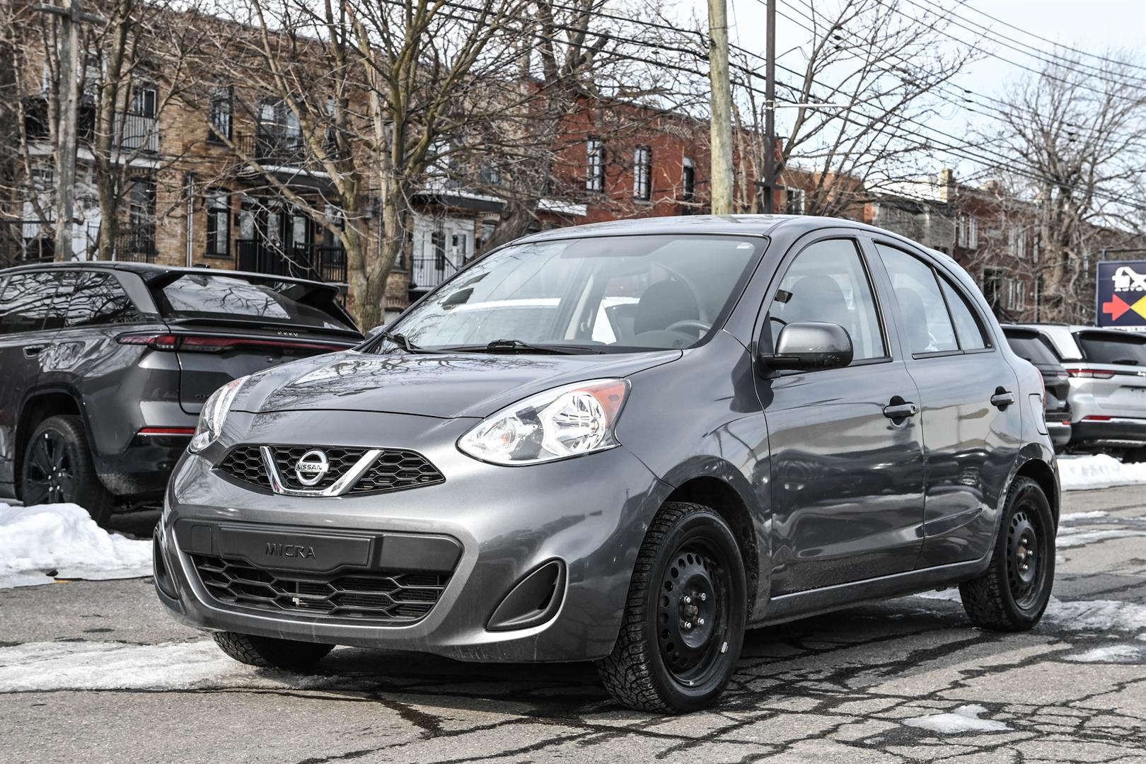Gray 2018 Nissan Micra Hatchback