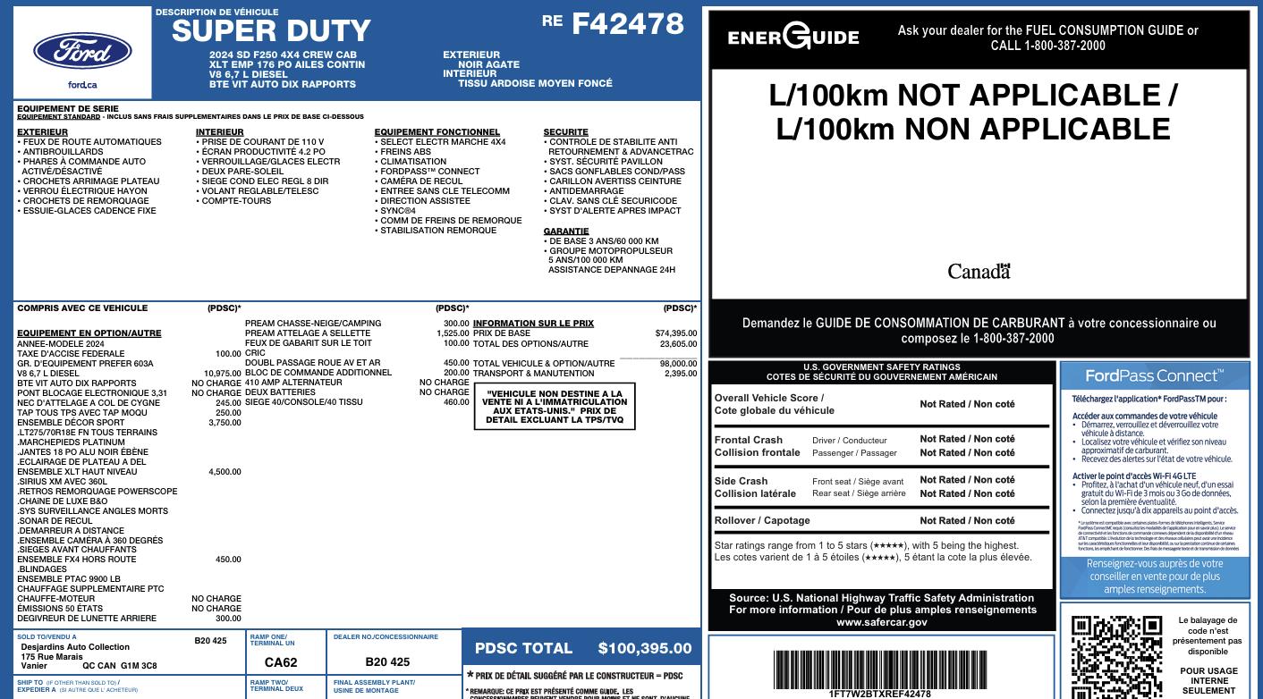 Ford Super Duty F-250 SRW 2024