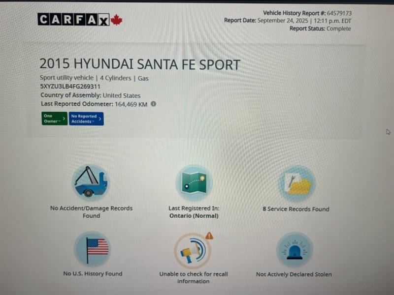 hyundai Santa Fe Sport 2015 - 2