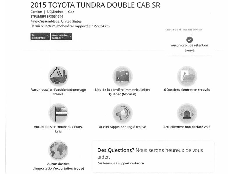 toyota Tundra 2015 - 2