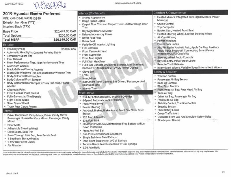 hyundai Elantra 2019 - 13
