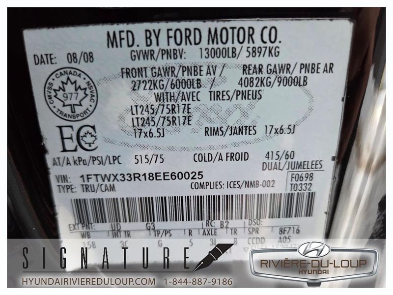 ford Super Duty F-350 DRW 2008 - 19