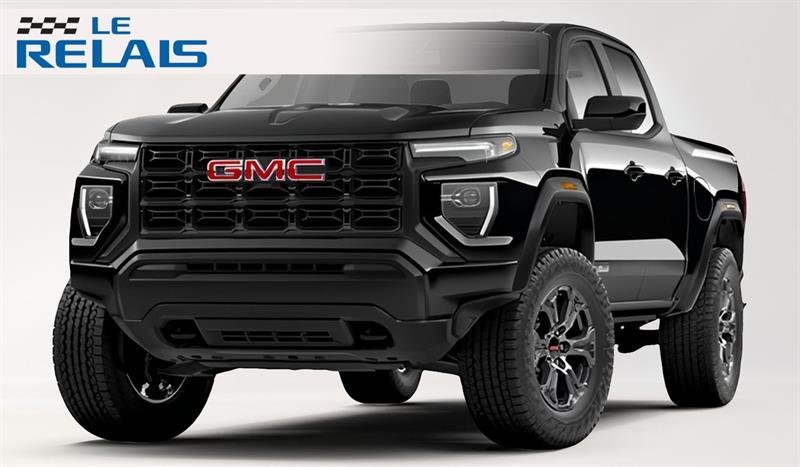 Black 2026 GMC Canyon Elevation Crew Cab 4WD Pickup Truck Four-Wheel Drive Automatic