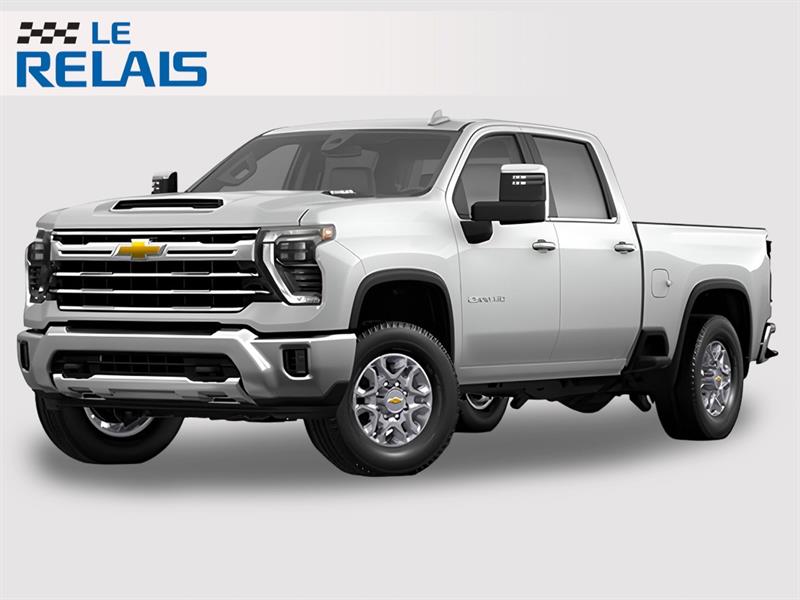 White 2026 Chevrolet Silverado 2500HD LTZ Crew Cab 4WD Pickup Truck Four-Wheel Drive Automatic