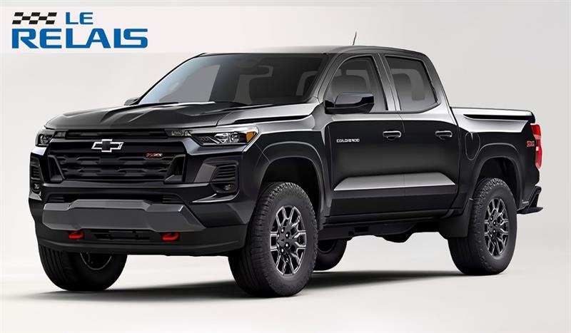 Black 2026 Chevrolet Colorado Z71 Crew Cab 4WD Pickup Truck Four-Wheel Drive Automatic