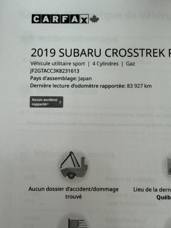 subaru Crosstrek 2019 - 13