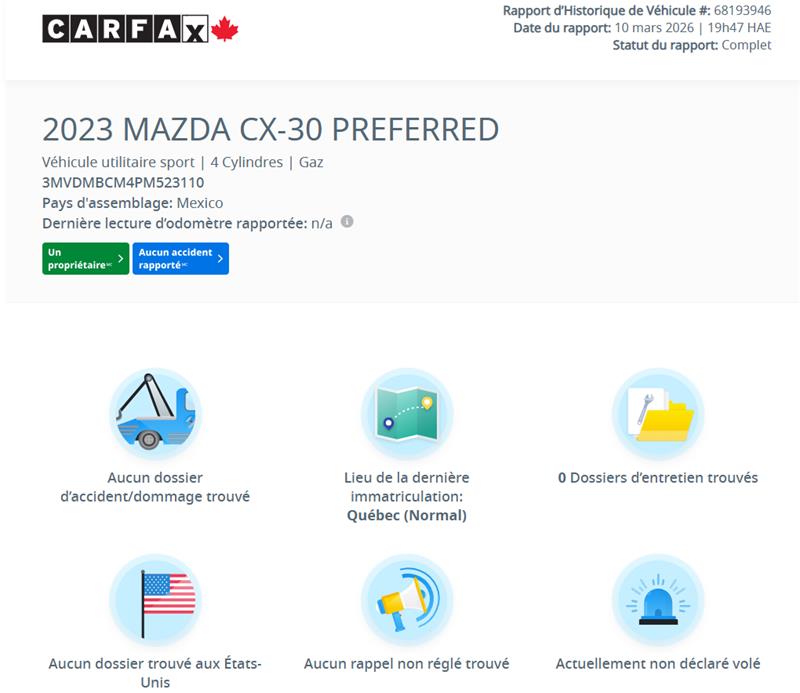 mazda CX-30 2023 - 2