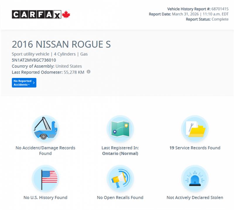 nissan Rogue 2016 - 2