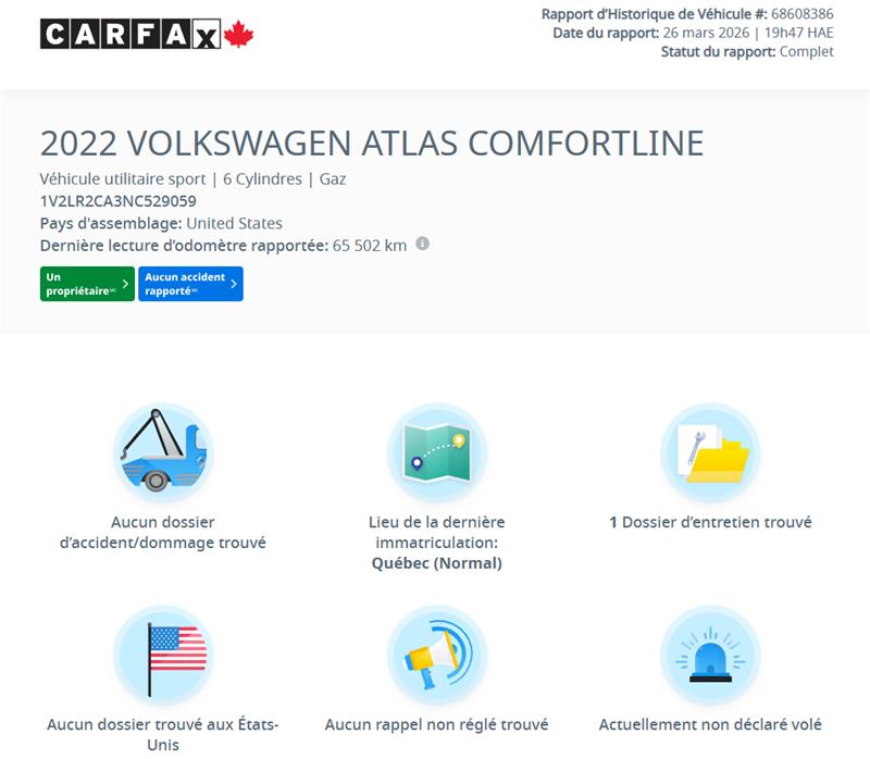 volkswagen Atlas 2022 - 2