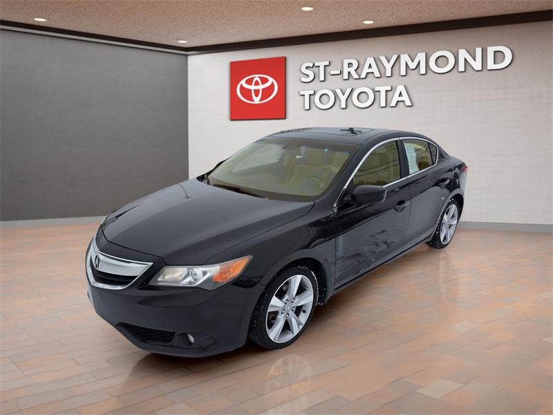 Black 2014 Acura ILX 2.0L FWD with Premium Package Sedan Front-Wheel Drive Automatic