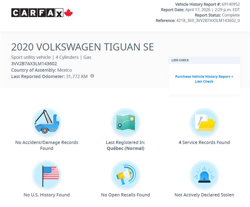 volkswagen Tiguan 2020 - 2