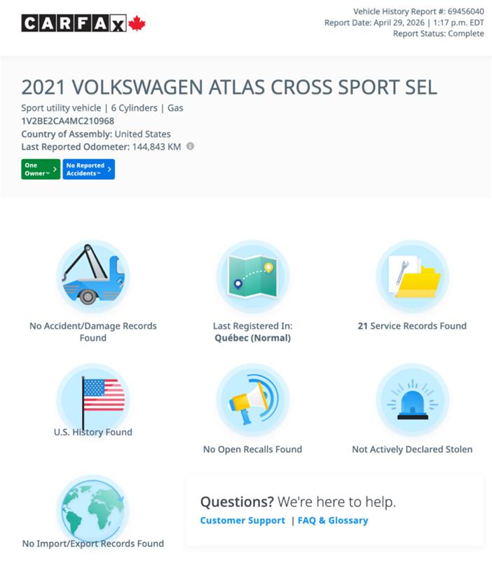 volkswagen Atlas Cross Sport 2021 - 8