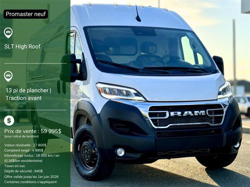 ram ProMaster 3500 2025