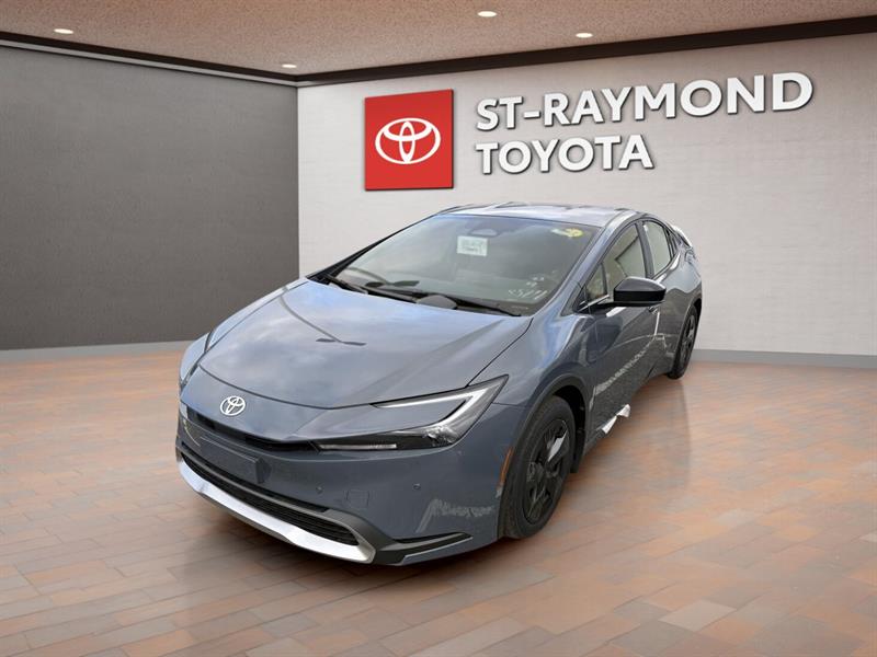 Gray 2026 Toyota Prius Plug-In Hybrid XSE FWD Hatchback Front-Wheel Drive Continuously Variable Transmission