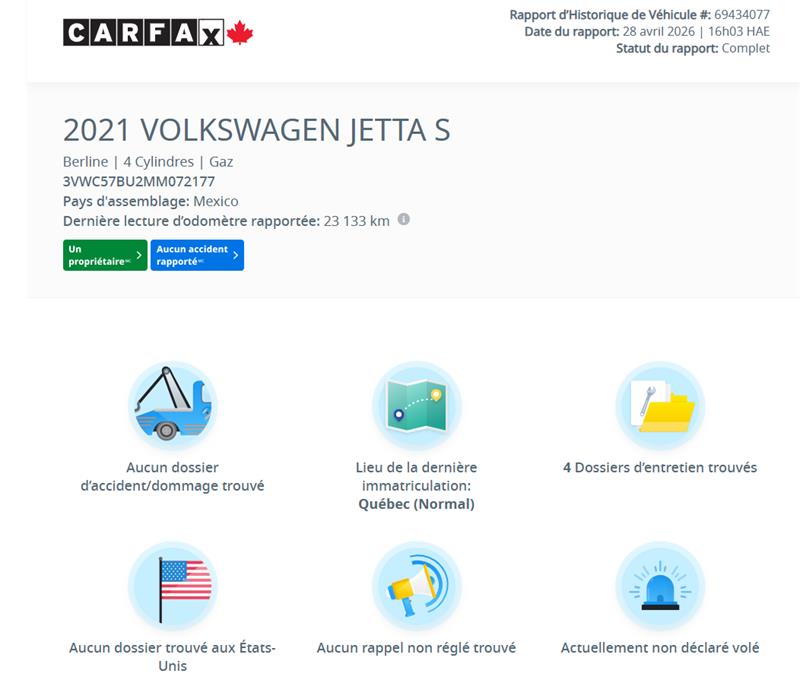 volkswagen Jetta 2021 - 2