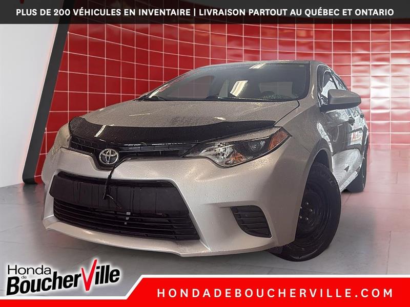 toyota Corolla 2016