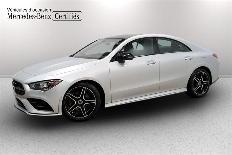 Silver 2022 Mercedes-Benz CLA 250 4MATIC Coupe All-Wheel Drive Automatic