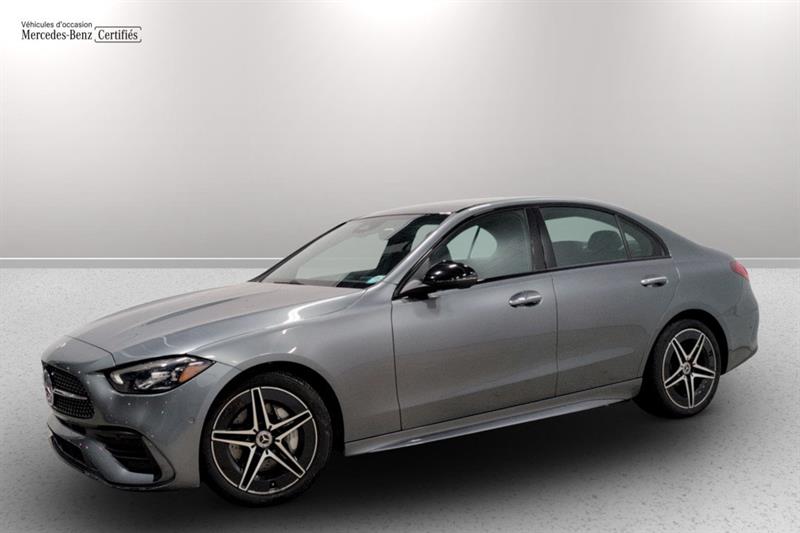 Gray 2024 Mercedes-Benz C-Class C 300 4MATIC Sedan All-Wheel Drive Automatic