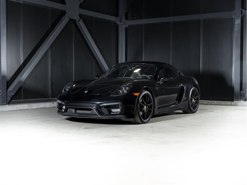 Black 2015 Porsche Cayman GTS Coupe Rear-Wheel Drive Automatic