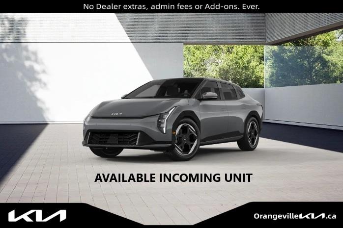 Gray 2026 Kia EV4 Wind Premium FWD Sedan Automatic