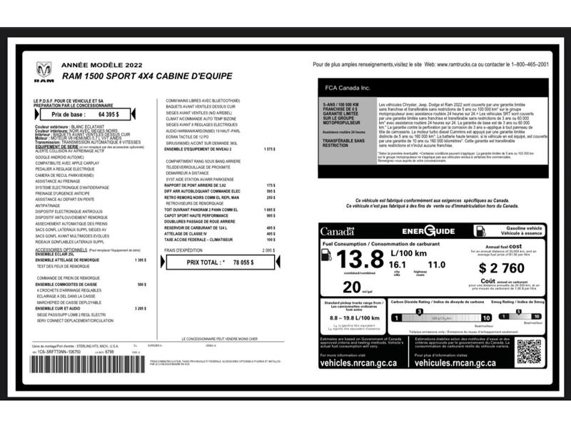 ram 1500 2022 - 2