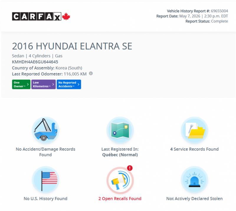 hyundai Elantra 2016 - 2
