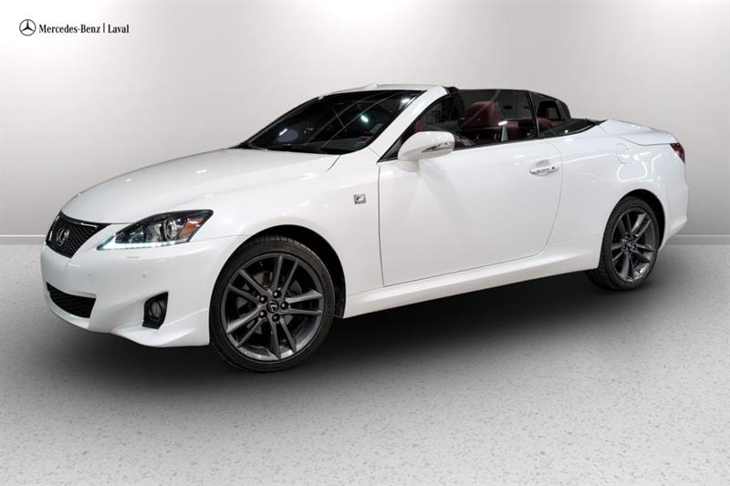 White 2014 Lexus IS 250C Convertible RWD Convertible Rear-Wheel Drive Automatic
