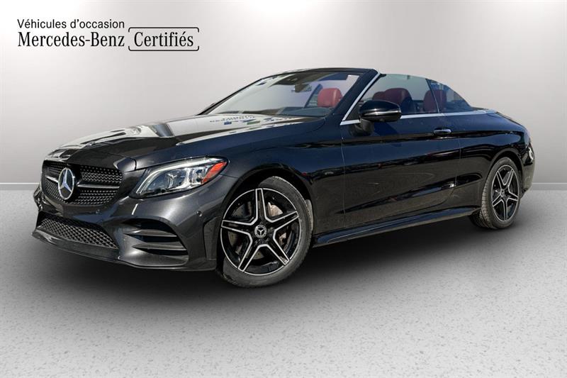 Gray 2021 Mercedes-Benz C-Class C 300 Cabriolet 4MATIC Convertible All-Wheel Drive Automatic
