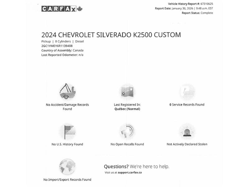 chevrolet Silverado 2500HD 2024 - 2