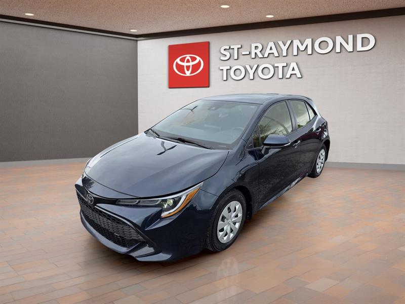 Blue 2022 Toyota Corolla Hatchback FWD Hatchback Continuously Variable Transmission