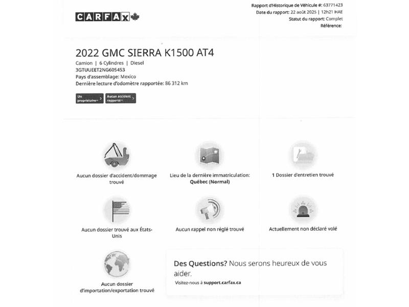 gmc Sierra 1500 2022 - 2