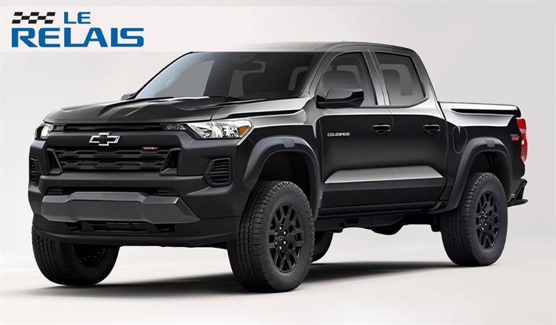 Black 2026 Chevrolet Colorado Trail Boss Crew Cab 4WD Pickup Truck Four-Wheel Drive Automatic