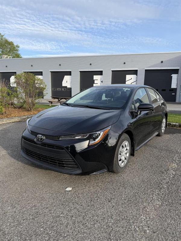 Black 2026 Toyota Corolla L FWD Sedan Continuously Variable Transmission