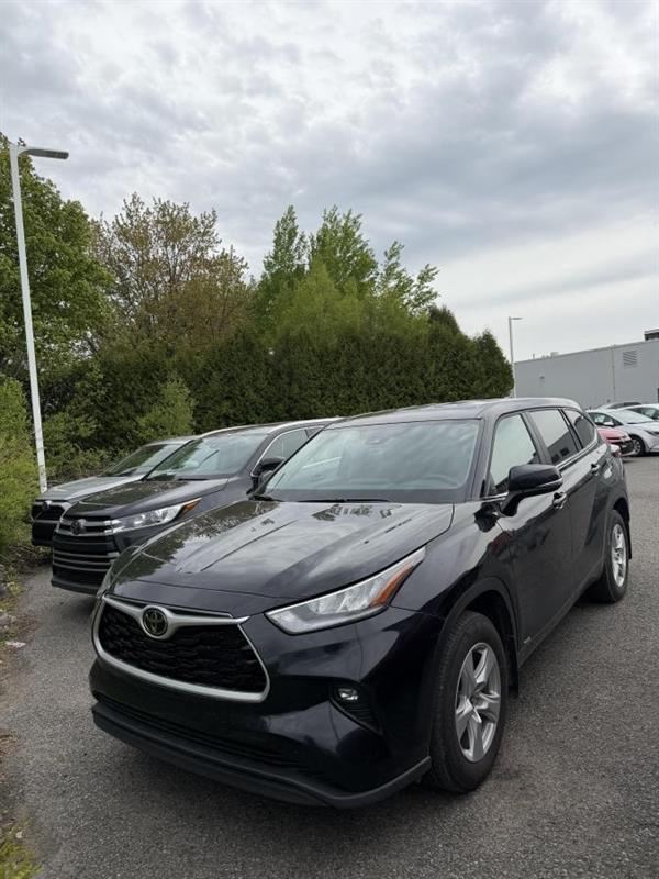 Black 2025 Toyota Highlander Hybrid SUV / Crossover Continuously Variable Transmission