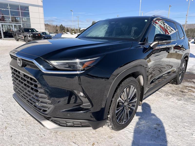 Black 2024 Toyota Grand Highlander Hybrid MAX Platinum AWD SUV / Crossover All-Wheel Drive Automatic