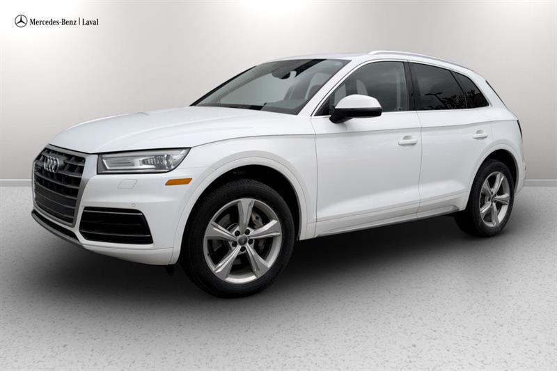 White 2019 Audi Q5 quattro Progressiv 45 TFSI SUV / Crossover Automatic