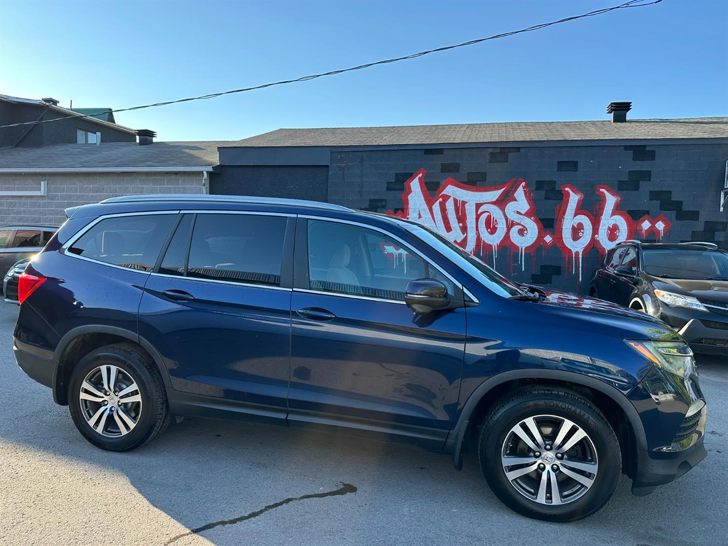 Blue 2016 Honda Pilot EX AWD SUV / Crossover All-Wheel Drive Automatic