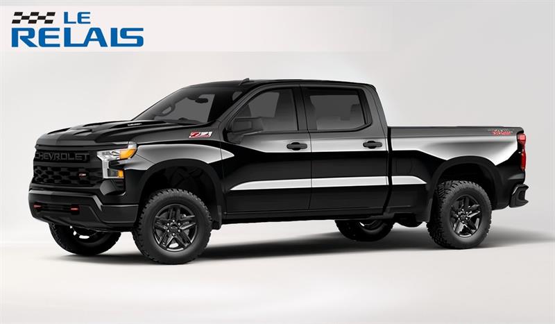 Black 2026 Chevrolet Silverado 1500 Pickup Truck Four-Wheel Drive Automatic