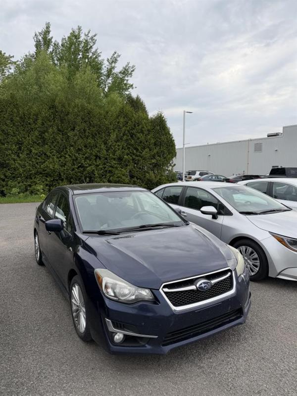 Blue 2016 Subaru Impreza 2.0i Sedan AWD Sedan All-Wheel Drive Continuously Variable Transmission