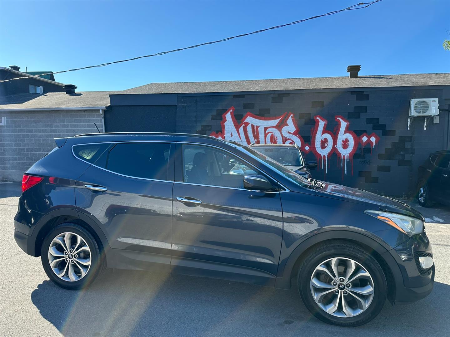 Gray 2016 Hyundai Santa Fe Sport SUV / Crossover Automatic