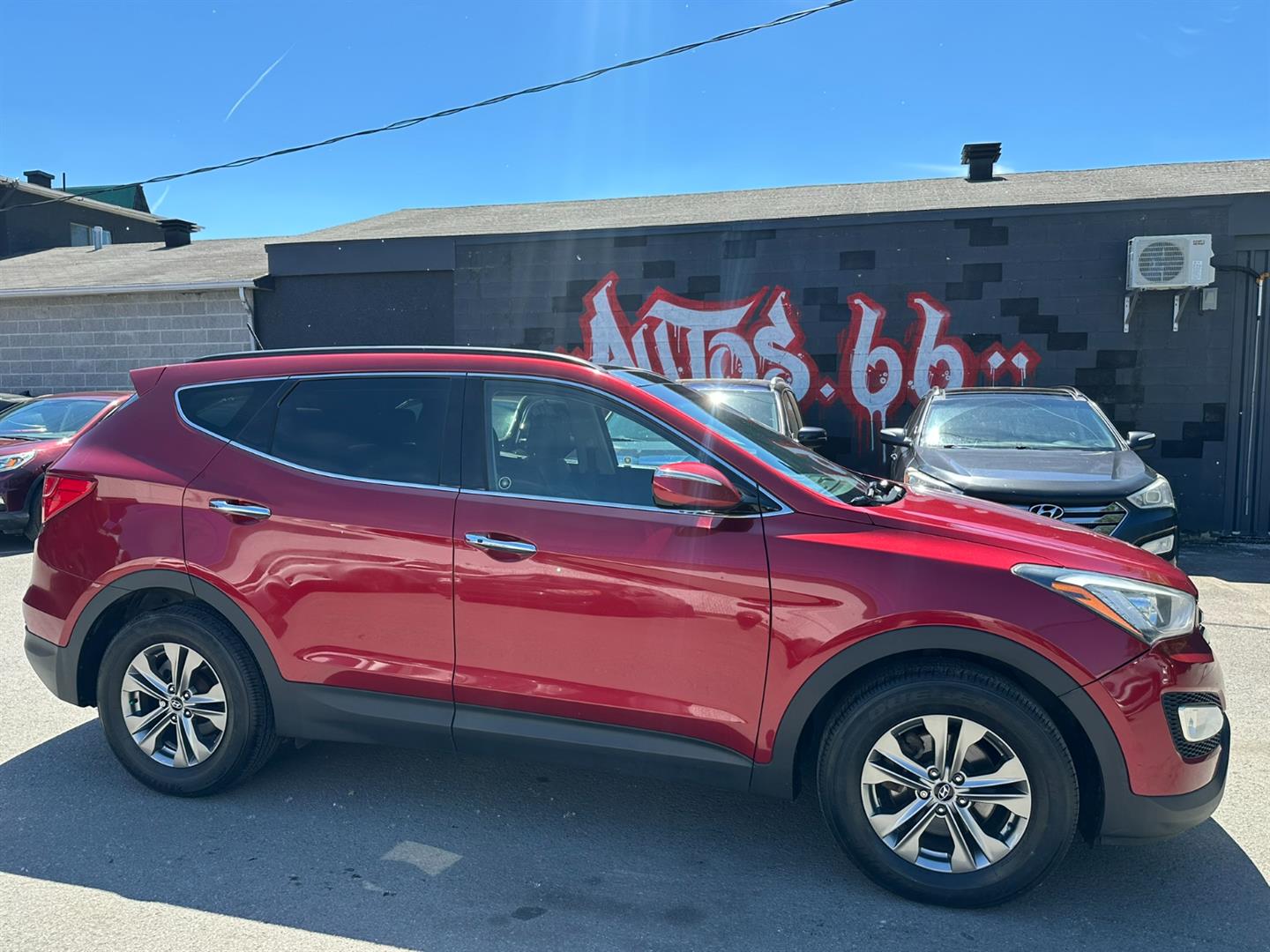Red 2014 Hyundai Santa Fe Sport 2.0T Limited AWD SUV / Crossover Automatic
