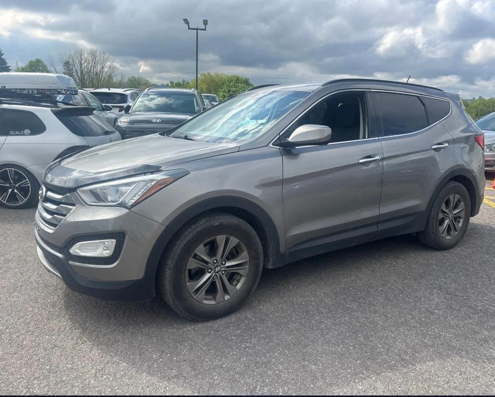 Gray 2014 Hyundai Santa Fe Sport 2.4L Premium AWD SUV / Crossover Automatic
