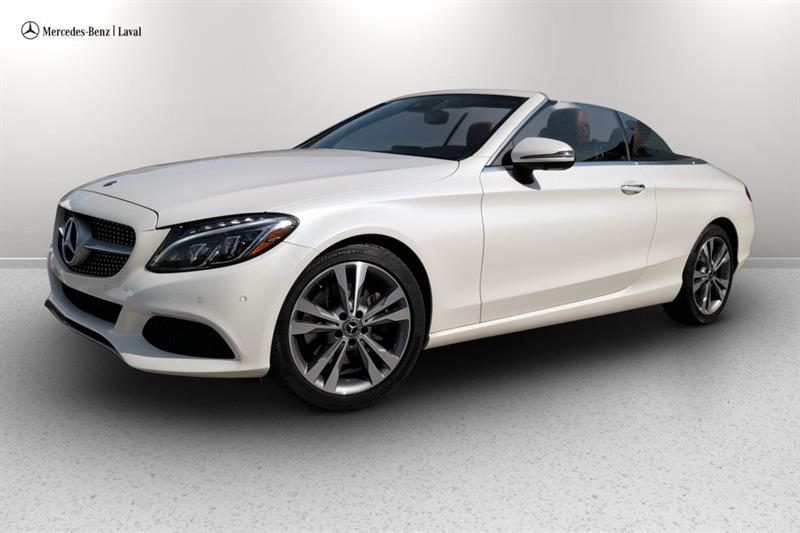 White 2018 Mercedes-Benz C-Class Convertible All-Wheel Drive Automatic