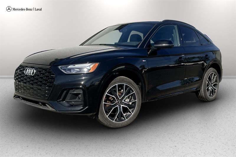 Black 2023 Audi Q5 Sportback Sedan Automatic