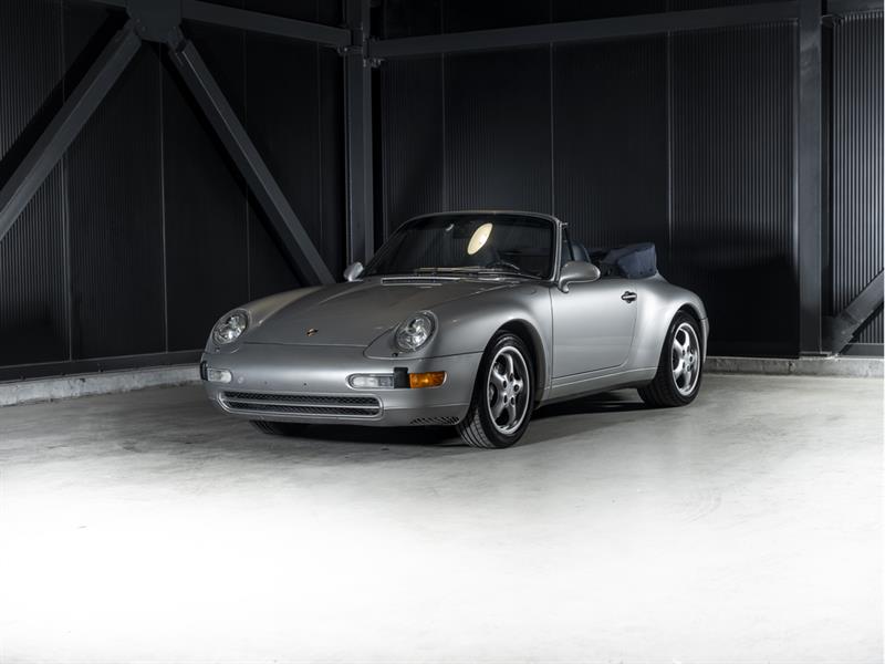 Silver 1997 Porsche 911 Convertible All-Wheel Drive Manual
