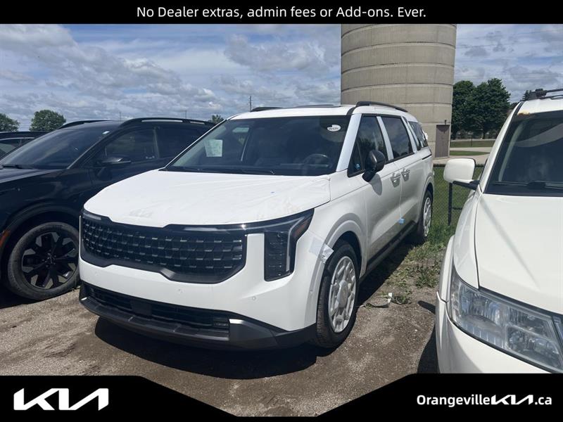 White 2026 Kia Carnival Hybrid Minivan Automatic